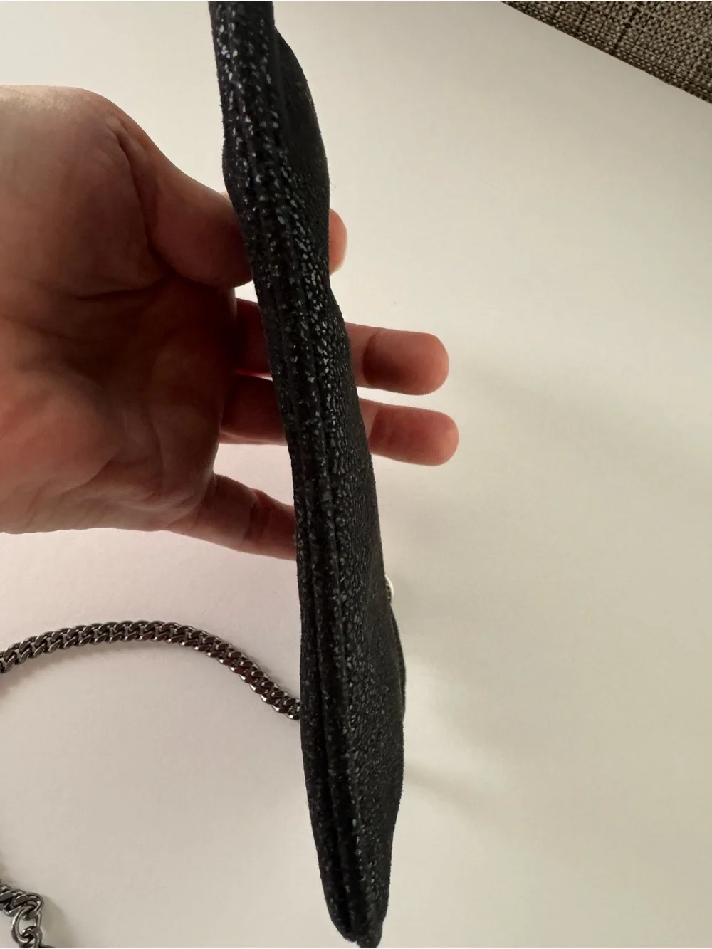 Stella McCartney Falabella Black Pouch Pochette